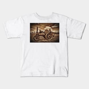 Jem General Purpose Engine in sepia Kids T-Shirt